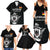 Custom Germany Rugby Family Matching Summer Maxi Dress and Hawaiian Shirt Black Eagles Special Style