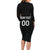 Custom Germany Rugby Long Sleeve Bodycon Dress Black Eagles Special Style