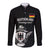 Custom Germany Rugby Long Sleeve Button Shirt Black Eagles Special Style