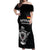 Custom Germany Rugby Off Shoulder Maxi Dress Black Eagles Special Style