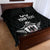 Custom Germany Rugby Quilt Bed Set Black Eagles Special Style - Wonder Print Shop