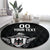 Custom Germany Rugby Round Carpet Black Eagles Special Style - Wonder Print Shop