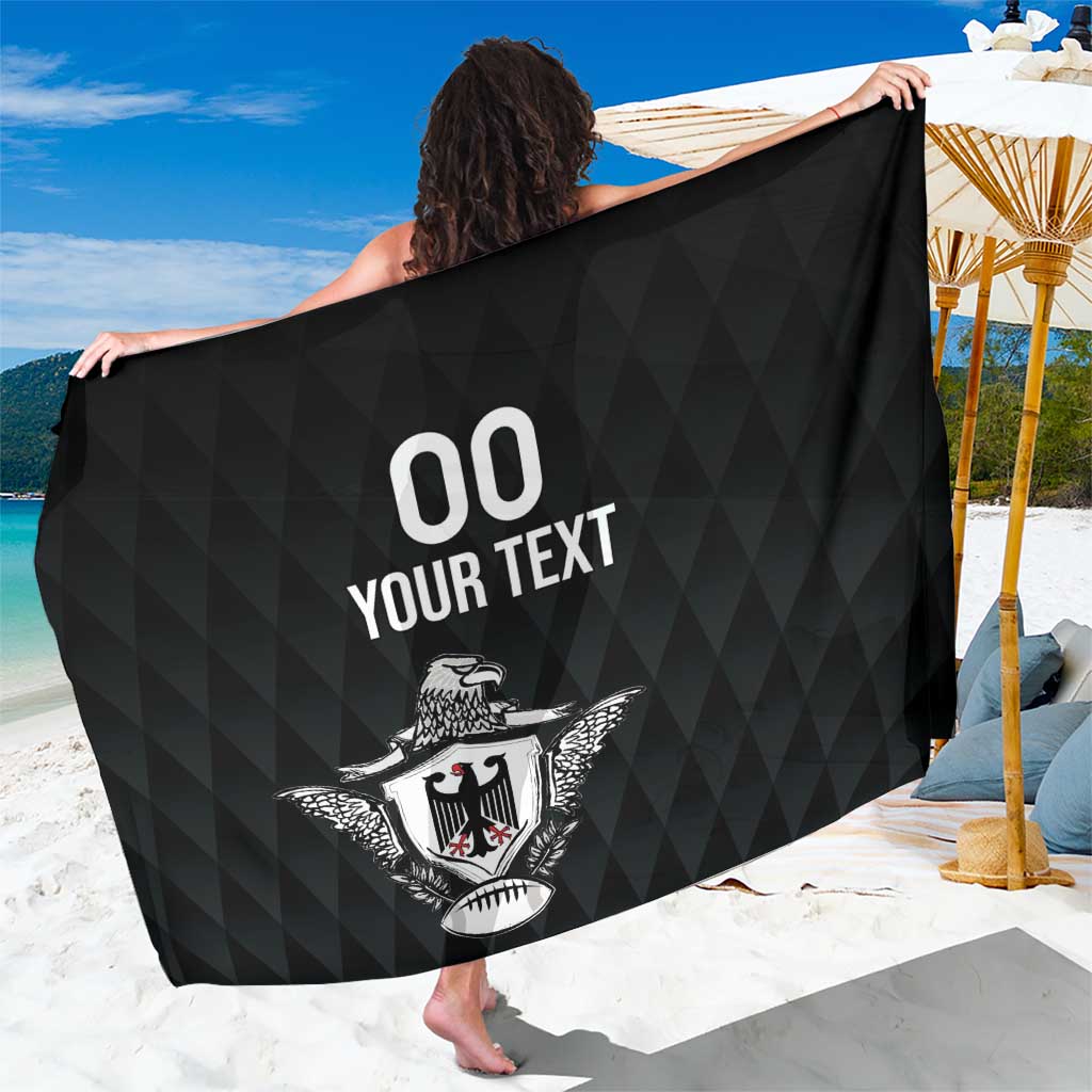 Custom Germany Rugby Sarong Black Eagles Special Style