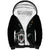 Custom Germany Rugby Sherpa Hoodie Black Eagles Special Style