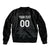 Custom Germany Rugby Sleeve Zip Bomber Jacket Black Eagles Special Style