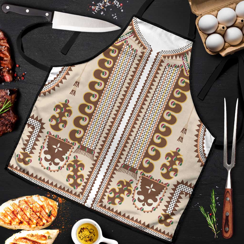 Hutsul Keptar Ukraine Apron Carpathian Folk Embroidery Heritage Style - Wonder Print Shop