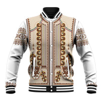 Hutsul Keptar Ukraine Baseball Jacket Carpathian Folk Embroidery Heritage Style - Wonder Print Shop