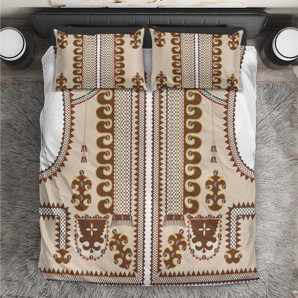 Hutsul Keptar Ukraine Bedding Set Carpathian Folk Embroidery Heritage Style - Wonder Print Shop