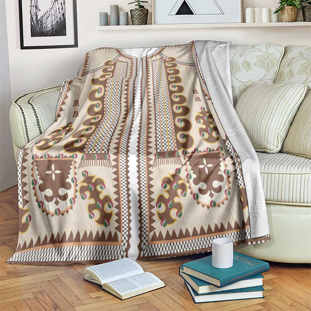 Hutsul Keptar Ukraine Blanket Carpathian Folk Embroidery Heritage Style - Wonder Print Shop