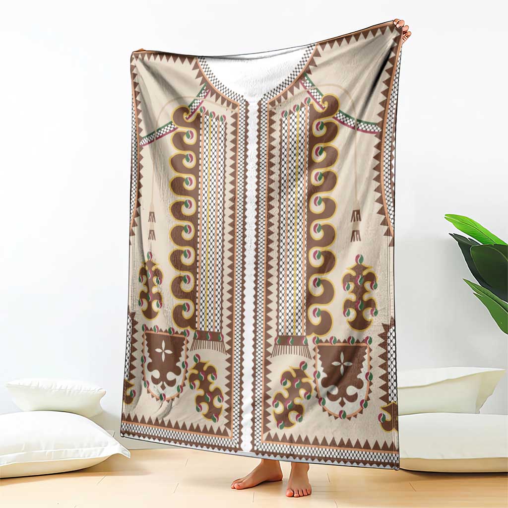 Hutsul Keptar Ukraine Blanket Carpathian Folk Embroidery Heritage Style - Wonder Print Shop