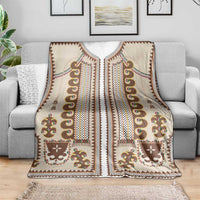 Hutsul Keptar Ukraine Blanket Carpathian Folk Embroidery Heritage Style - Wonder Print Shop