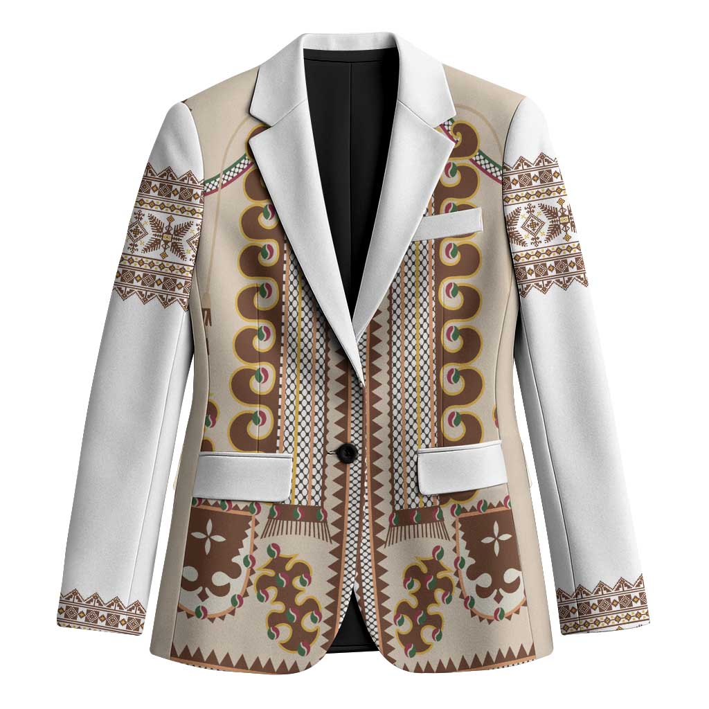 Hutsul Keptar Ukraine Blazer Carpathian Folk Embroidery Heritage Style - Wonder Print Shop