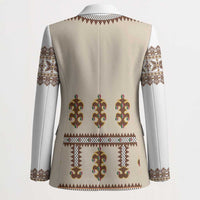 Hutsul Keptar Ukraine Blazer Carpathian Folk Embroidery Heritage Style - Wonder Print Shop