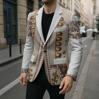 Hutsul Keptar Ukraine Blazer Carpathian Folk Embroidery Heritage Style - Wonder Print Shop