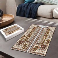 Hutsul Keptar Ukraine Puzzle Carpathian Folk Embroidery Heritage Style - Wonder Print Shop