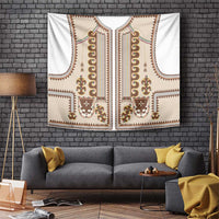 Hutsul Keptar Ukraine Tapestry Carpathian Folk Embroidery Heritage Style - Wonder Print Shop