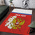 Personalized Russia Area Rug Coat Of Arms With Chamomile Flower