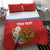 Personalized Russia Bedding Set Coat Of Arms With Chamomile Flower