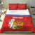 Personalized Russia Bedding Set Coat Of Arms With Chamomile Flower