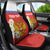 Personalized Russia Car Seat Cover Coat Of Arms With Chamomile Flower