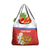 Personalized Russia Grocery Bag Coat Of Arms With Chamomile Flower