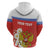 Personalized Russia Hoodie Coat Of Arms With Chamomile Flower