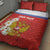 Personalized Russia Quilt Bed Set Coat Of Arms With Chamomile Flower