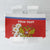 Personalized Russia Tablecloth Coat Of Arms With Chamomile Flower