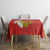 Personalized Russia Tablecloth Coat Of Arms With Chamomile Flower