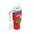 Personalized Russia Tumbler With Handle Coat Of Arms With Chamomile Flower