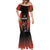 Custom Belgium Football Mermaid Dress Les Diables rouges Devil Mascot