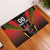 Custom Belgium Football Rubber Doormat Les Diables rouges Devil Mascot