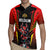 Custom Belgium Football Rugby Jersey Les Diables rouges Devil Mascot