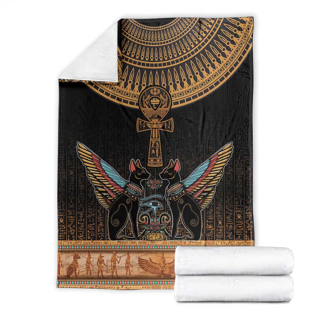 Ankh Egypt Blanket Ankh Egyptian Hieroglyphs Alphabet