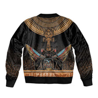 Ankh Egypt Bomber Jacket Ankh Egyptian Hieroglyphs Alphabet