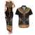 Ankh Egypt Couples Matching Tank Maxi Dress and Hawaiian Shirt Ankh Egyptian Hieroglyphs Alphabet