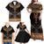 Ankh Egypt Family Matching Off Shoulder Maxi Dress and Hawaiian Shirt Ankh Egyptian Hieroglyphs Alphabet