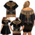 Ankh Egypt Family Matching Off Shoulder Short Dress and Hawaiian Shirt Ankh Egyptian Hieroglyphs Alphabet