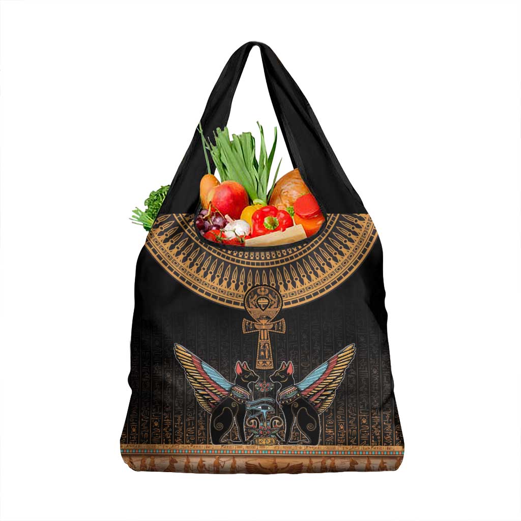 Ankh Egypt Grocery Bag Ankh Egyptian Hieroglyphs Alphabet