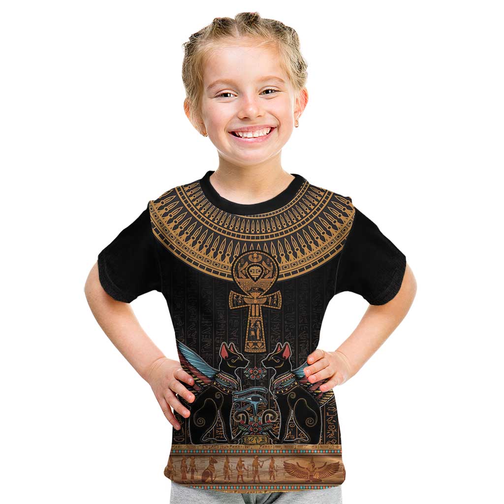 Ankh Egypt Kid T Shirt Ankh Egyptian Hieroglyphs Alphabet