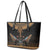 Ankh Egypt Leather Tote Bag Ankh Egyptian Hieroglyphs Alphabet