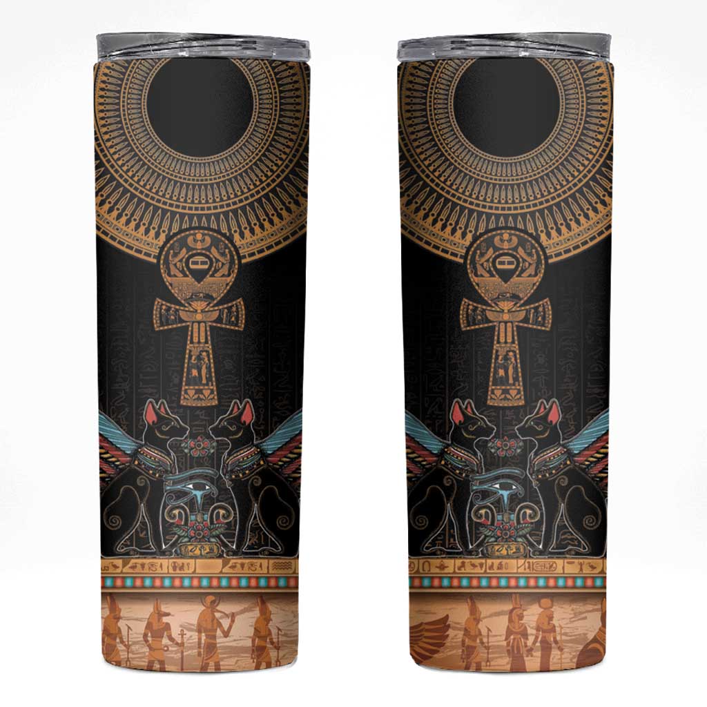 Ankh Egypt Skinny Tumbler Ankh Egyptian Hieroglyphs Alphabet