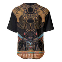 The Scarab Beetle Baseball Jersey Egyptian Hieroglyphs Alphabet