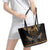 The Scarab Beetle Leather Tote Bag Egyptian Hieroglyphs Alphabet