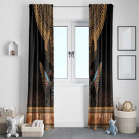 The Scarab Beetle Window Curtain Egyptian Hieroglyphs Alphabet