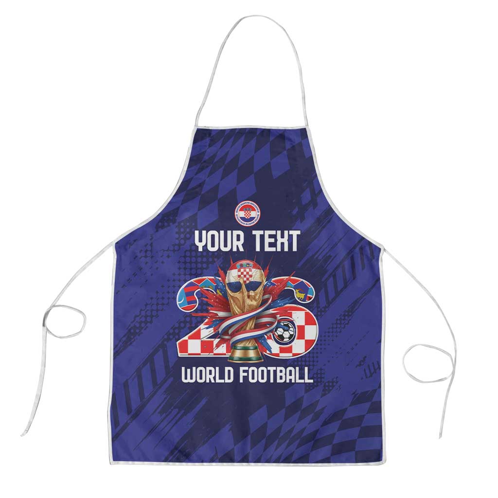 World Football Croatia 2026 Personalized Apron Mala Zemlja Veliki Snovi