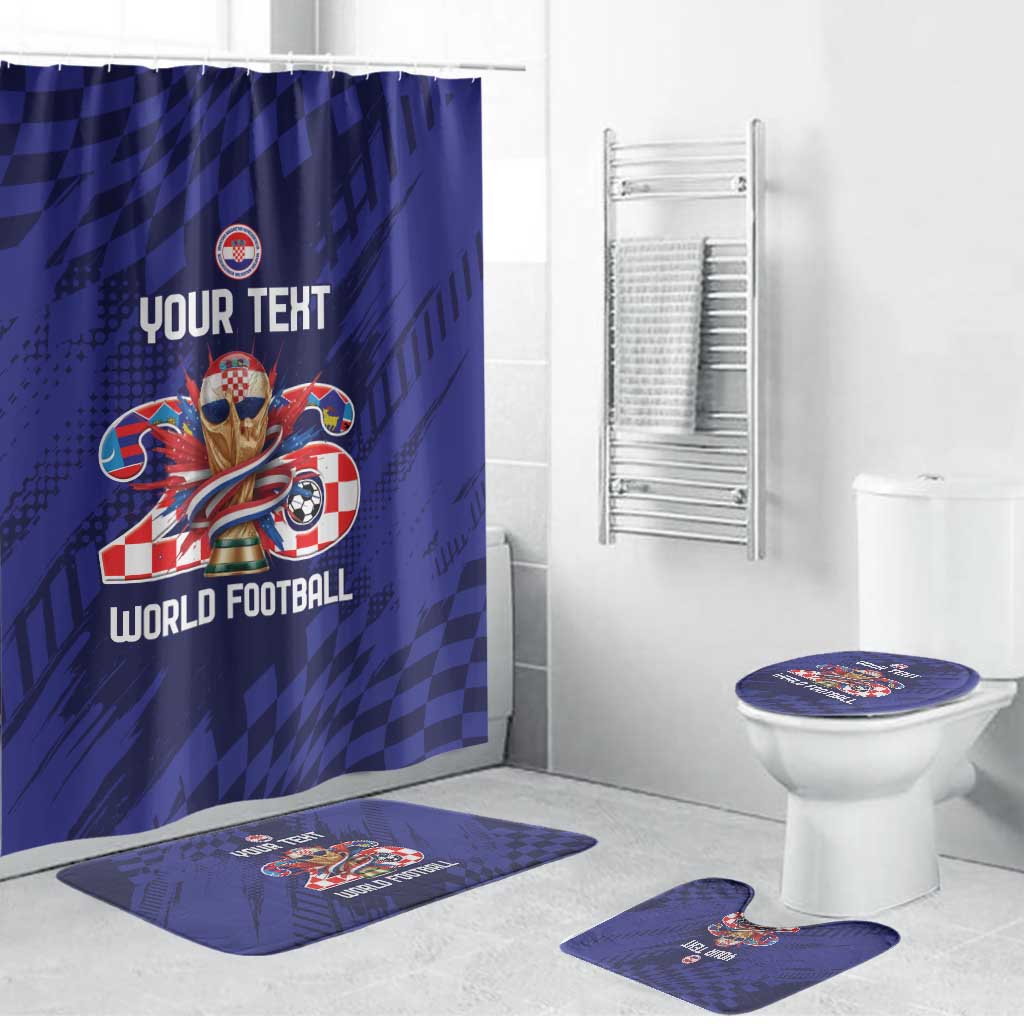 World Football Croatia 2026 Personalized Bathroom Set Mala Zemlja Veliki Snovi