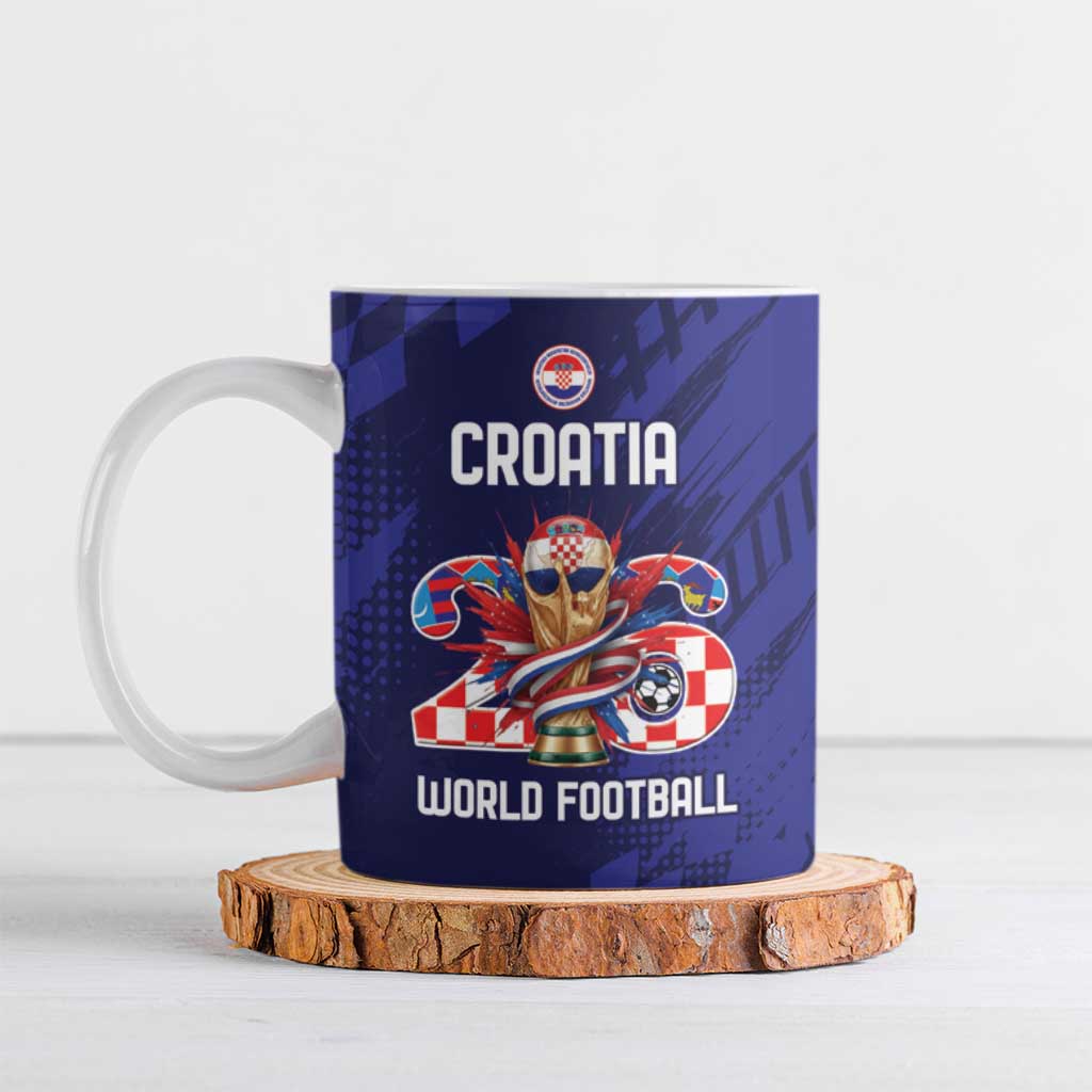World Football Croatia 2026 Personalized Ceramic Mug Mala Zemlja Veliki Snovi