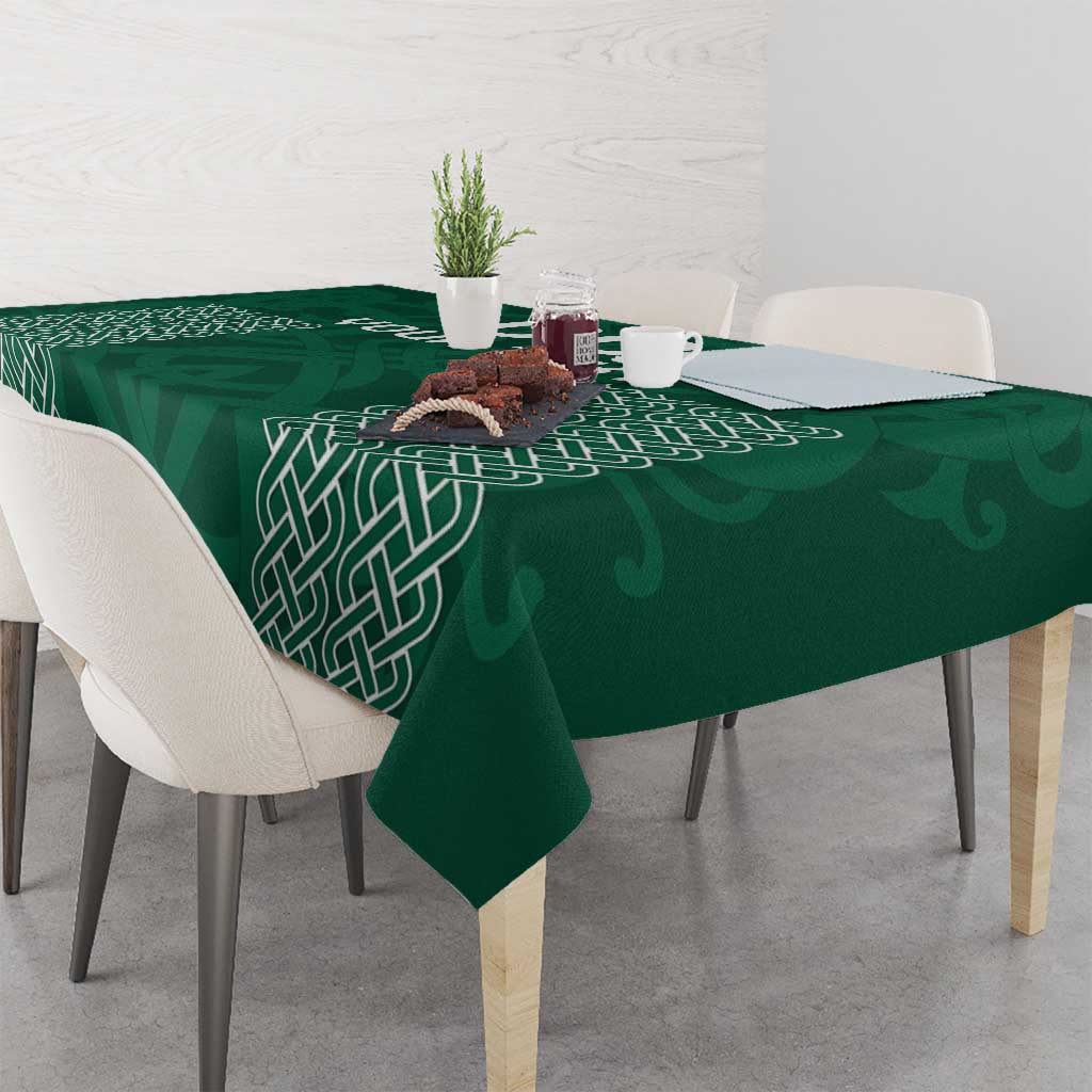 Custom Ireland Rugby Tablecloth Come On Shamrock