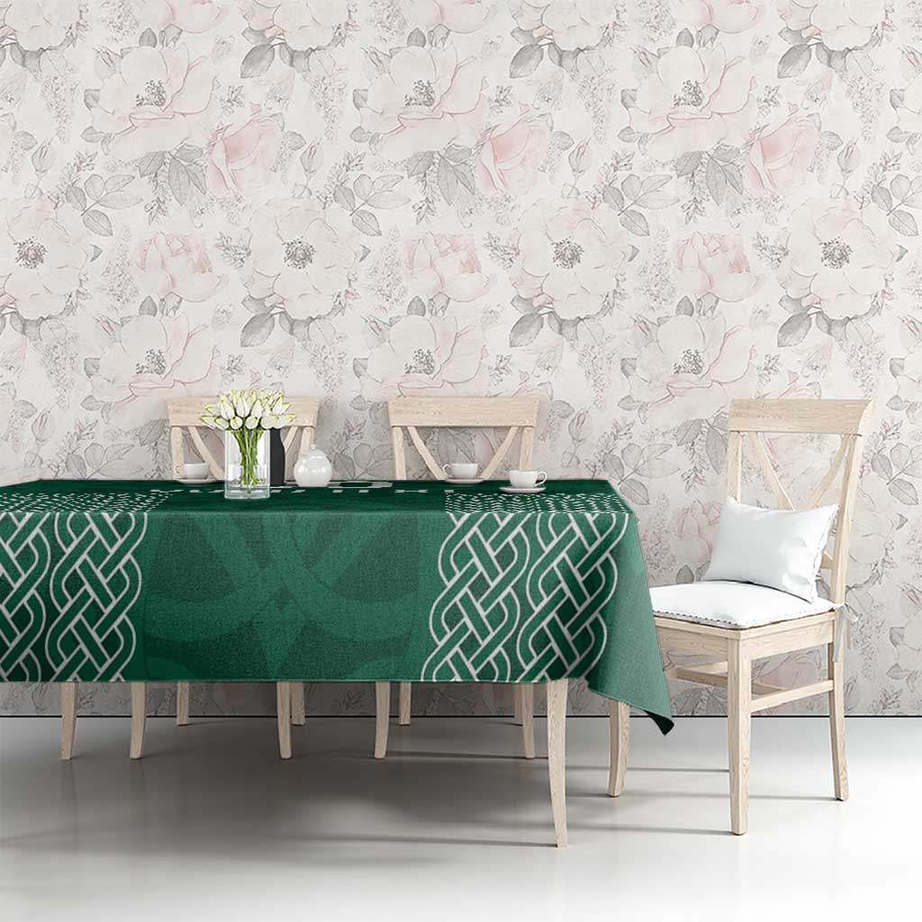 Custom Ireland Rugby Tablecloth Come On Shamrock